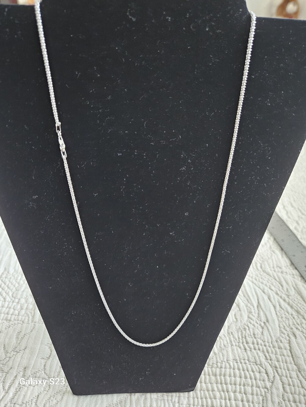 Sterling Silver Necklace Chain Made In Italy
